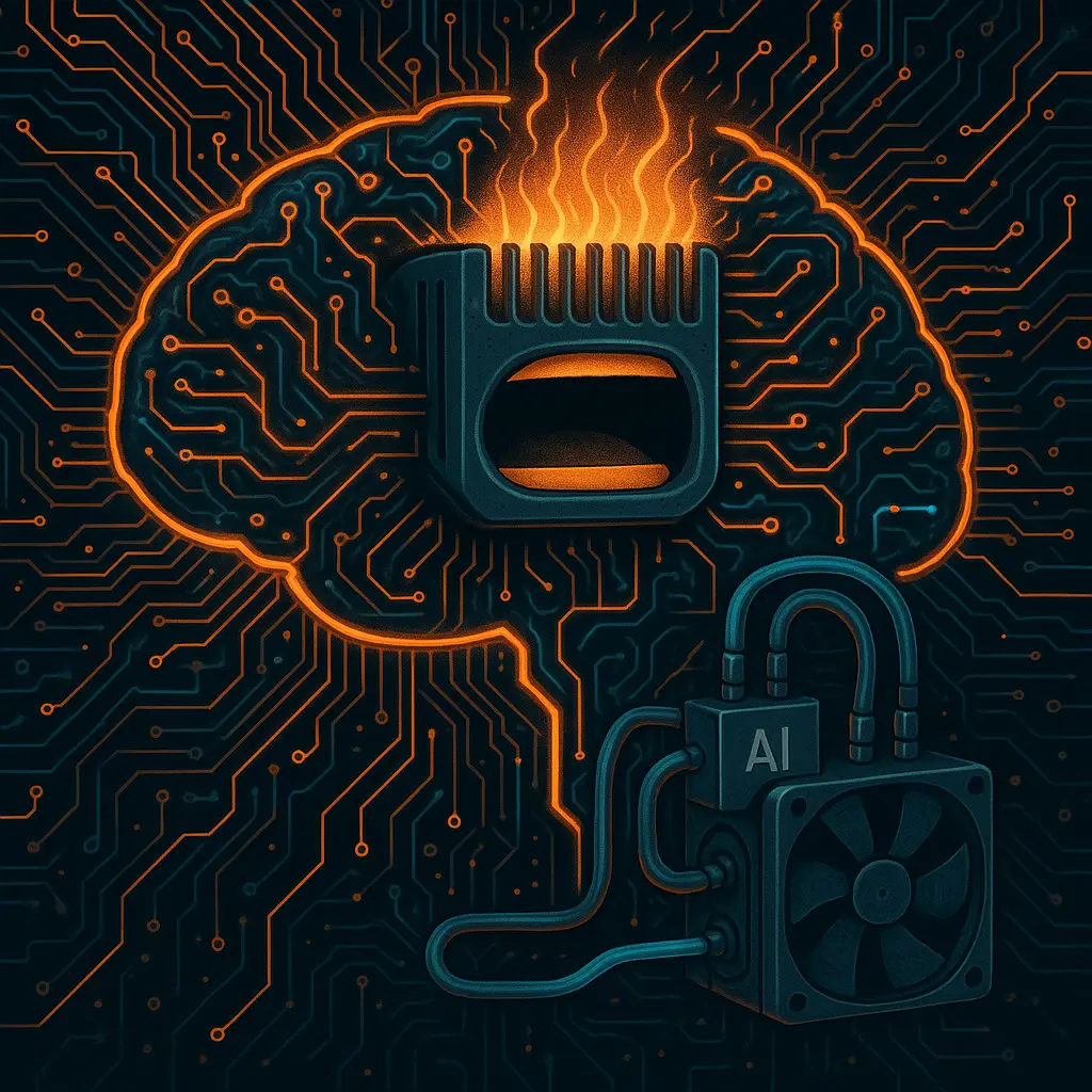 Neural overheat illustration